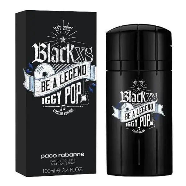 Paco Rabanne Black Xs Be A Legend Iggy Pop For Men 100ml Eau de Toilette