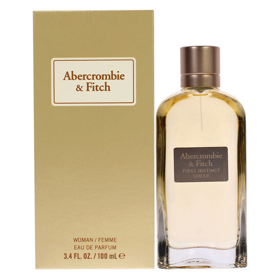 First Instinct Sheer by Abercrombie and Fitch for Women - 3.4 oz EDP (100ml)