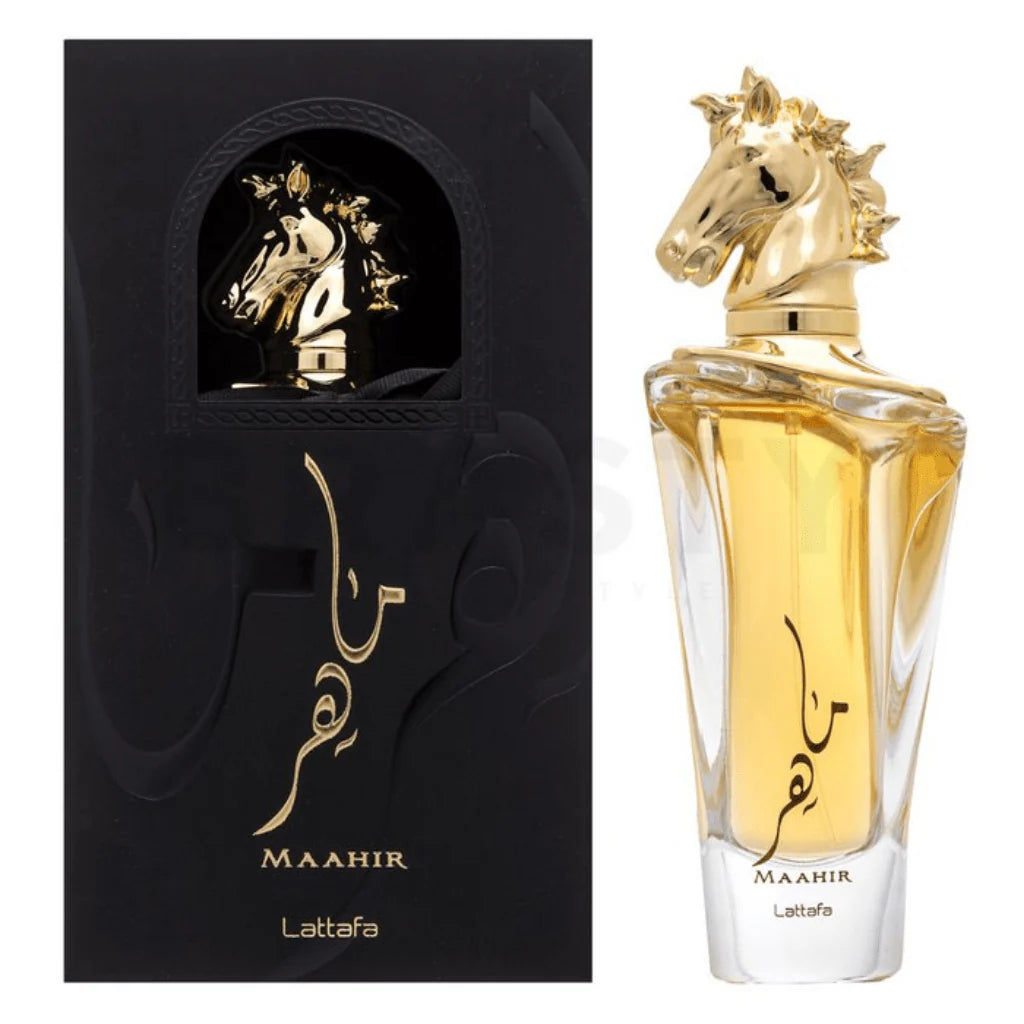 Maahir Eau de Parfum Spray 100ml (3.4 oz) by Lattafa