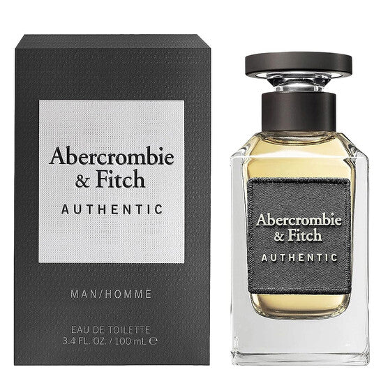 Abercrombie Men's Authentic Men EDT Spray 3.4 oz (100 ml)
