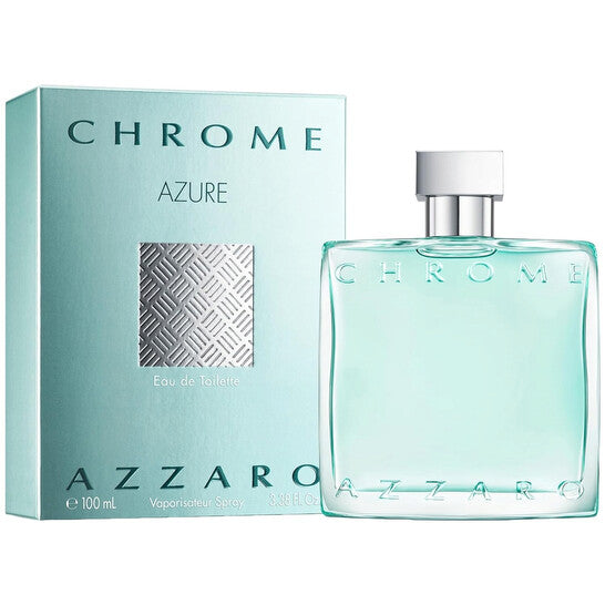 Men's Chrome Azure EDT 3.4 oz Fragrances (100ml)