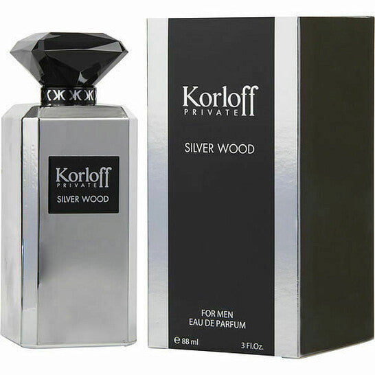 Korloff  Men's Silver Wood EDP Spray 3,0 oz Fragrances