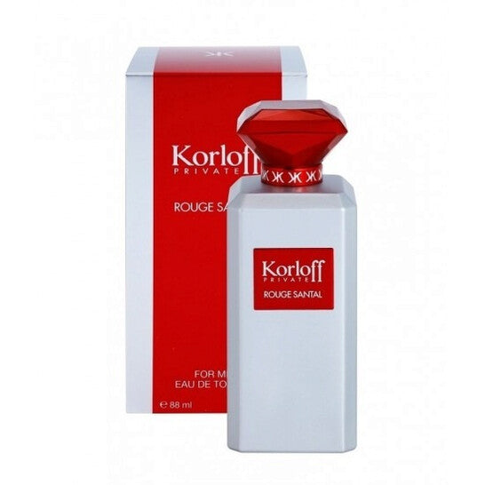 Korloff Unisex Rouge Santal EDT Spray 3.0 oz Fragrances