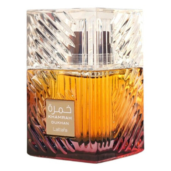Lattafa  Men's Khamrah Dukhan EDP Spray 3.4 oz Fragrances 100 ml
