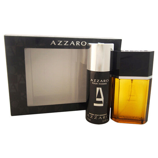 Loris by Azzaro for Men - 2 Pc Gift Set 3.4oz (100ml) EDT Spray, 5.1oz (150ml) Deodorant Spray