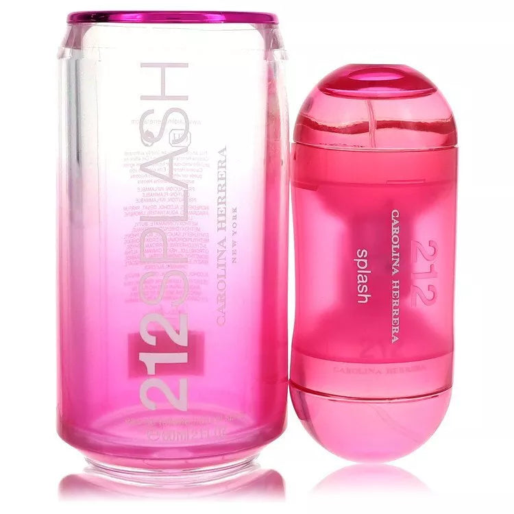 212 Splash by Carolina Herrera Eau De Toilette Spray (Pink) 60ml