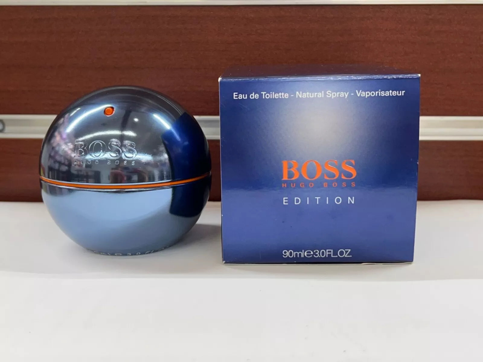 Boss in Motion Hugo Boss BLUE EDITION 3.0 oz / 90 ml EDT Men NEW IN BOX -VINTAGE